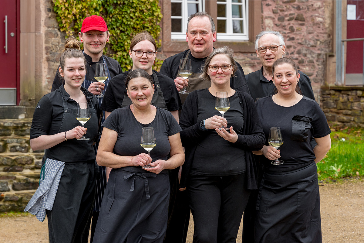 Das Team des Restaurants Schloss Schleiden