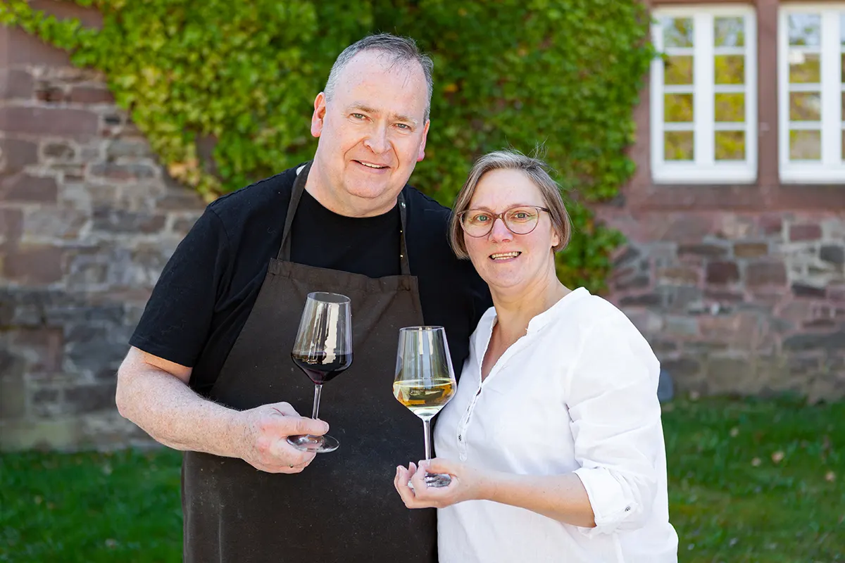 Harald und Bianka Paulus - Das Team des Restaurants Schloss Schleiden